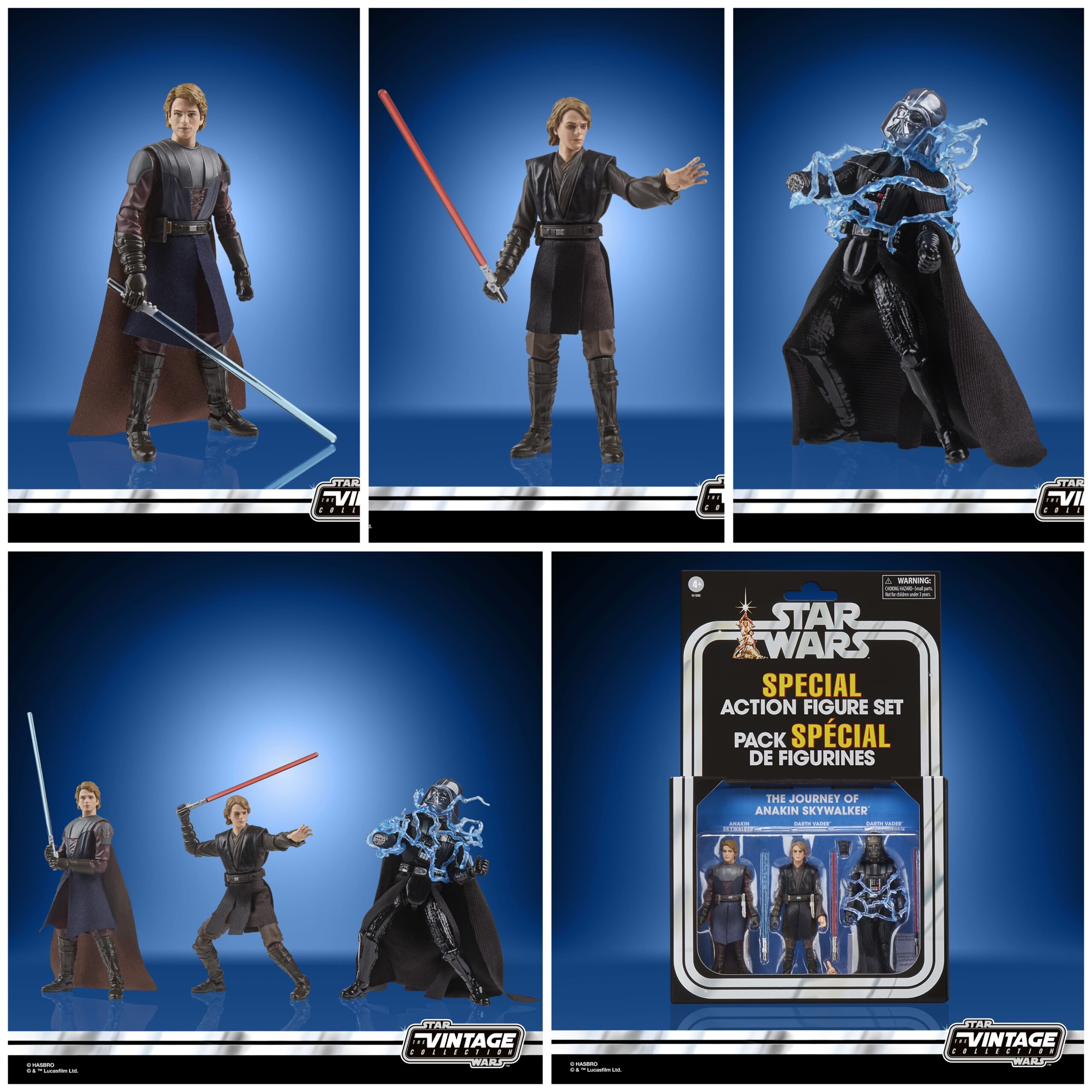 Star Wars Gift of the Galaxy Reveals Anakin Skywalker Journey 3 Pack!