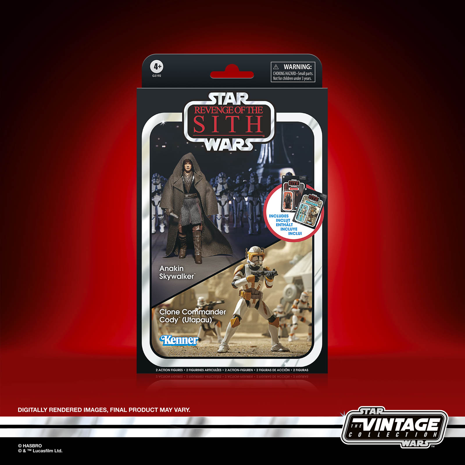 ROTS Anakin Skywalker & Commander Cody Revealed by @SWTVC