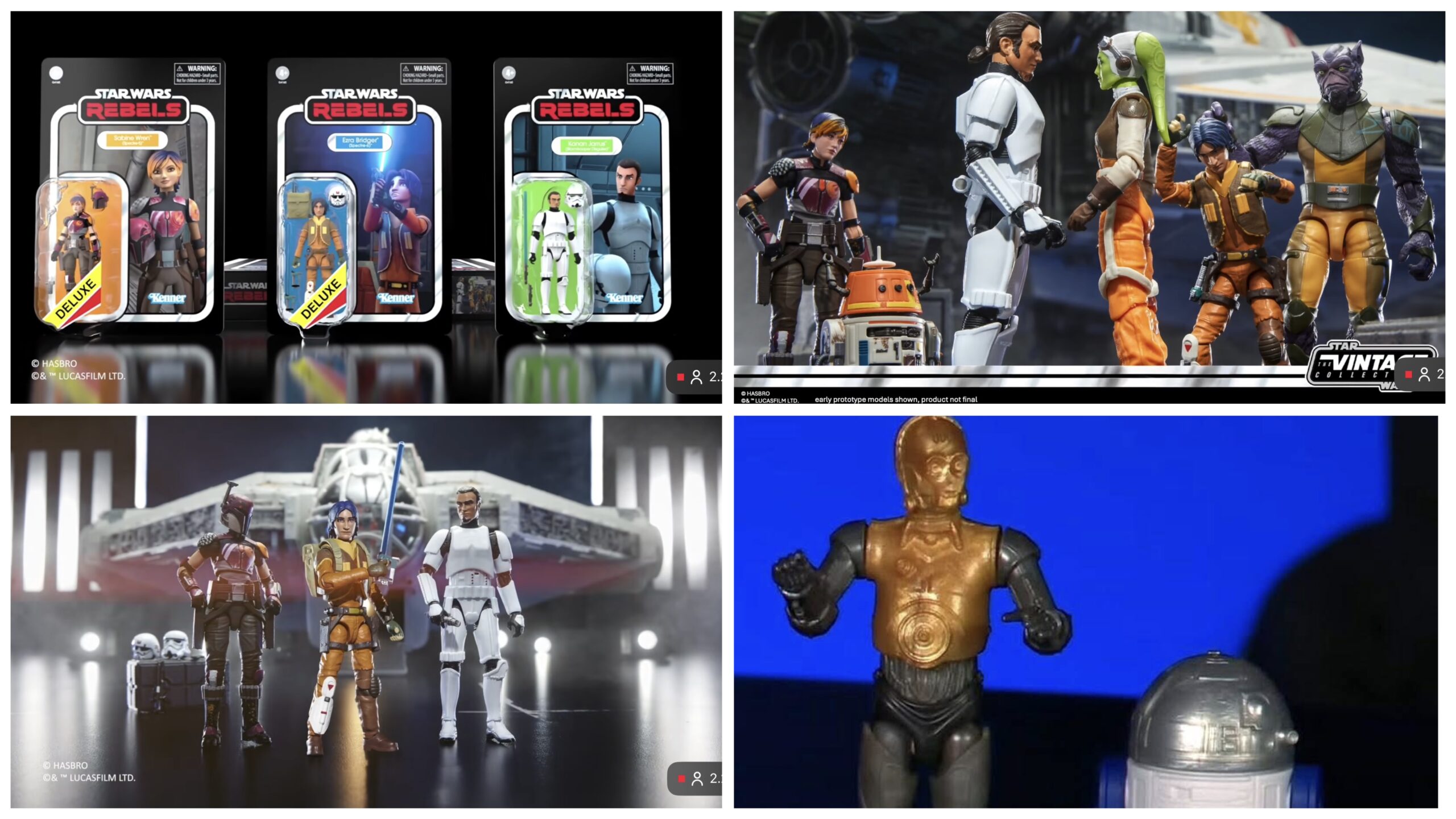 October 2nd Hasbro Star Wars Fan Stream Reveals